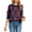 063 Navy, variant on Cogild Halloween Sweaters for Women Fall Sweater Fair Isle Knit Pumpkin Maple Leaf Pattern Crew Neck Long Sleeve Pullover