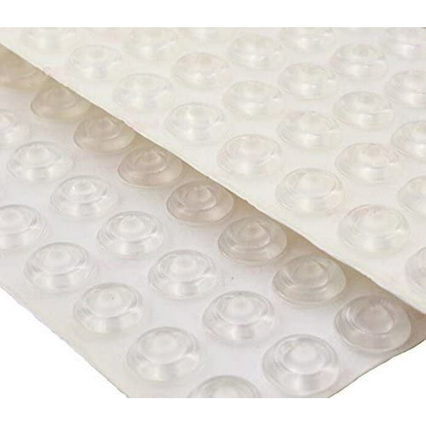 50 Pcs Clear SelfAdhesive Sound Noise Dampening Door Rubber