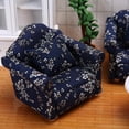 thumbnail image 3 of Cama de Hierro Clásica Hugo con sillón Sofá individual y cojín 1:12, 3 of 10