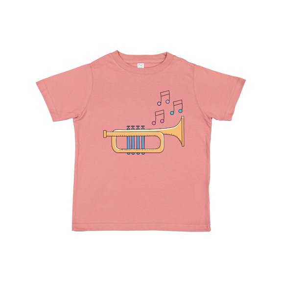Inktastic Trumpet Marching Band Musician Boys or Girls Toddler T-Shirt