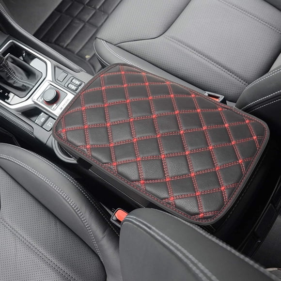 Monrand Center Console Armrest Pad, Universal Car Armrest Cover Fit for Most Vehicle, SUV, Truck Car Accessories
