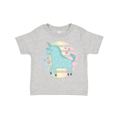 

Inktastic Unicorn Lover Pastel Rainbow Gift Toddler Toddler Girl T-Shirt