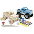 thumbnail image 3 of Works of Ahhh Monster Truck Wood Craft Paint Kit - Wooden Painting Set for Kids, 3 of 5
