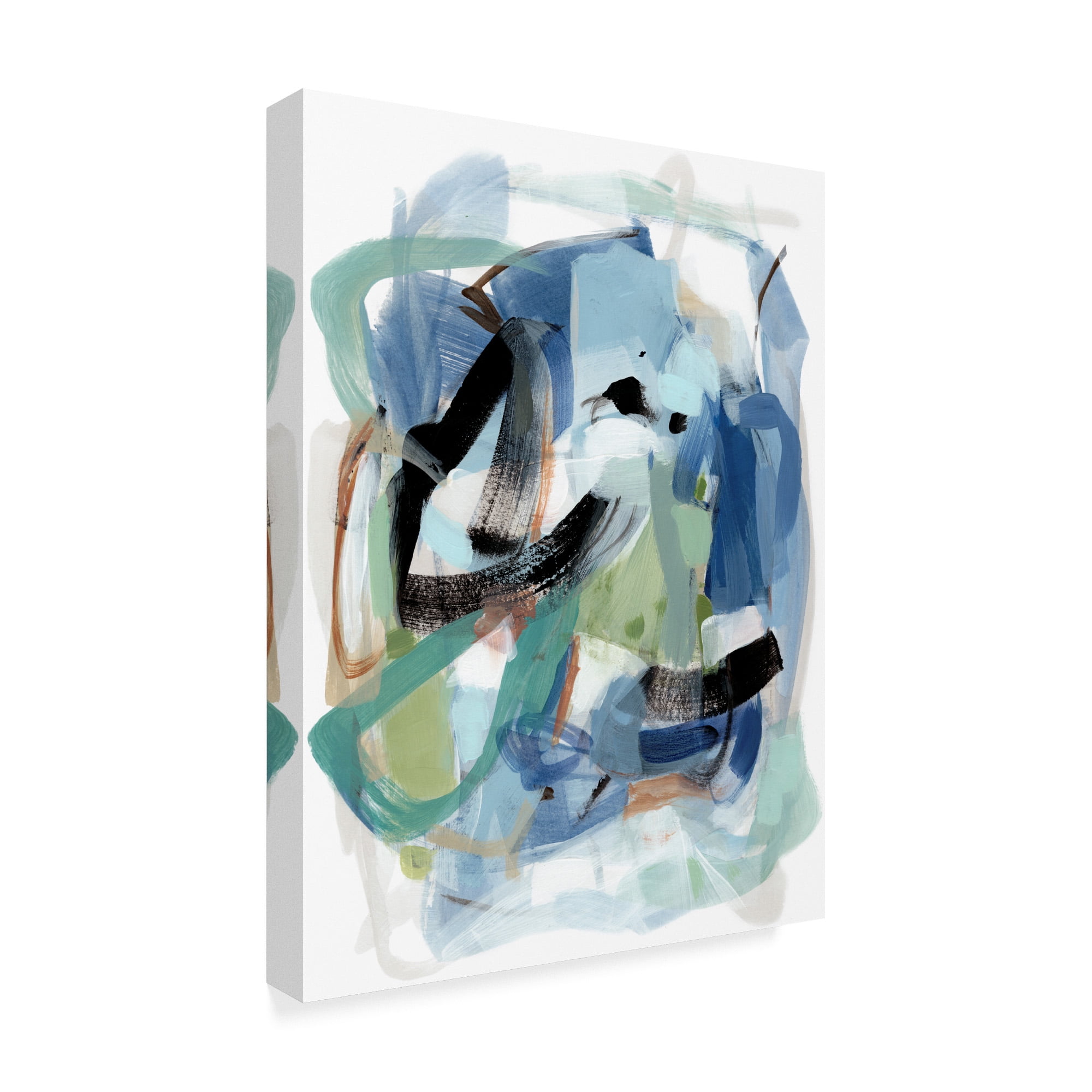 Trademark Fine Art 'Blue Fall I' Canvas Art by Christina Long