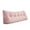 Pink, variant on JWZZYD Headboard Pillow - Dorm Twin Headboard Wedge Pillow, Handmade Support Backrest Large Bolster Cushion with Two Large Side Pockets and Removable Cover (Green, 31.4")