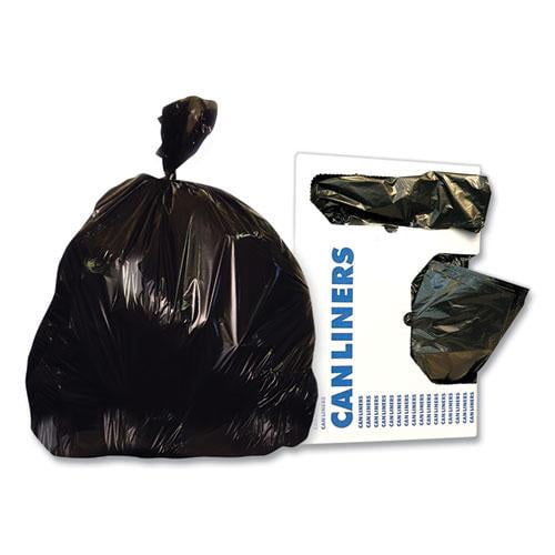 Linear Low-Density Can Liners, 65 gal, 1.5 mil, 43 Linear Low-Density Can Liners, 65 gal, 1.5 mil, 43