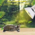 thumbnail image 2 of Reptile Lamp Fixture Holder Clamp - Flexible Clamp Lamp Fixture For Reptiles, Adjustable Turtle Light Holder Ceramic Heat Lamp Stand With Clip, 2 of 5