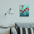 thumbnail image 2 of Stupell Industries Red Poppies Growing in Blue Sky Floral Design Designed by Ziwei Li, 2 of 7