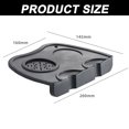 thumbnail image 2 of Alfombrilla de silicona para espresso, compacta, resistente, antideslizante, fácil de limpiar, protege la encimera, sin olores, segura para la salud, compatible con portafiltros para uso doméstico, 2 of 7