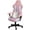 Pink, variant on Gaming Chair Covers, Computer Office Chair Slipcovers Stretchable Elastic Washable (Pink)
