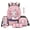 Axolotl Florals, variant on XYZCANDO Hedgehog Kids Backpack Set 5Pcs with Apple Lunch Box Multifunctional Pencil Case Water Bottle Bag Lanyard Keychain Fashion Backpack for Kids Teens