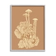 thumbnail image 4 of Stupell Industries Detailed Mushrooms Forest Flora Nature Plants Arrangement Graphic Art Gray Framed Art Print Wall Art, Design by Ziwei Li, 4 of 5