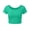 1Army Green, variant on Summer Cropped Tshirt for Womens Slim Fit Top Round Neck Short Sleeve T Shirts Solid Basic Crop Shirt Lightweight Breathable Tops Trendy Sexy Costume Club Outings T-Shirt