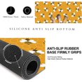 thumbnail image 5 of Bee with Honey Extended Gaming Mouse Pad Large Desk Mat with Non-Slip Rubber Base and Stitched Edges,Keyboard Mouse Mat Desk Pad for Work,Game,Office,Home 35.4 * 15.7 Inch, 5 of 6