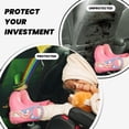 thumbnail image 4 of Naloa St. Patrick's Day4 2Pcs Anti-Kick Back Seat Cover Kick Mat, Car Seat Protector with 3 Storage Pockets, 4 of 8