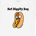 thumbnail image 4 of Inktastic Hotdog Hot Diggity Dawg Boys or Girls Baby Bodysuit, 4 of 5