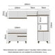 thumbnail image 3 of Madesa Gabinete De Cocina Completa Integral 260cm Reims Blanco 09, 3 of 5