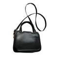 thumbnail image 2 of Bolso de mano de moda para mujer para reuniones, color negro, talla única, elegante bolso de un solo hombro, 2 of 8