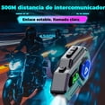 thumbnail image 4 of Audífonos Para Casco De Motos Bluetooth Intercomunicador 2pc plata, 4 of 5