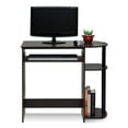 thumbnail image 3 of Furinno 14098R1LC/BK Easy Assembly Computer Desk, Light Cherry, 3 of 7