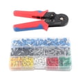 thumbnail image 1 of Juego de alicates prensadores herramienta de alicates prensadores de alambre con rueda de trinquete ajustable para ajuste de cables ANGGREK Otros, 1 of 8