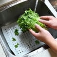 thumbnail image 4 of Kitchen Sink Protector Mat Made of Food-Grade Rubber - Ideal for Over-The-Sink Use, Provides Extra Counter Space And Secures Dishes During Drying, Drain Pad, 4 of 4