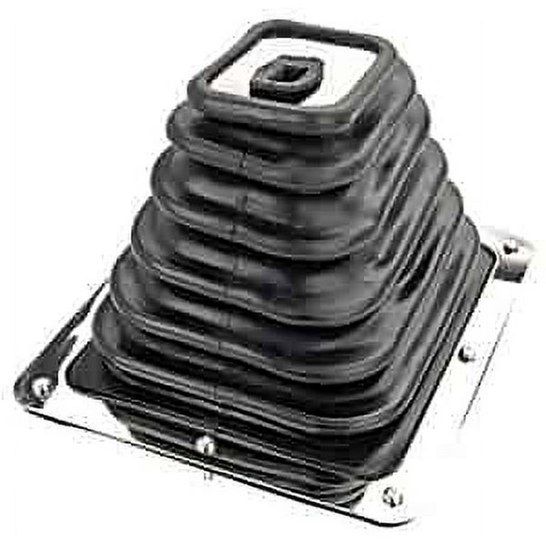 JEGS 62382 Shifter Boot & Plate Overall: 7-7/8 x 9 Fits hole up to