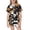Black-2, variant on Shadoumai Summer Silk Halloween Pajamas Button Down Pjs Graphic Print Short Sleeve Button Shirt Shorts Pajama Set Satin Teens' Sleepwear Two-Piece Pj Sleepwear Sets