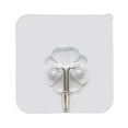 thumbnail image 2 of Fiudx Ganchos de Ventosa Transparentes, Resistentes Colgadores de Pared de Plástico, Fáciles de Instalar para Baño y Cocina, Porta Toallas y Llaveros, Organizador Compacto, Juego de 30 Piezas, Tamaño, 2 of 7