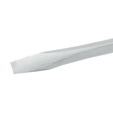 Surtek Blue Screwdriver Square Shank Flat Tip, 1/4x4"