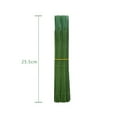 thumbnail image 4 of CSChome Green Flower Stem 100Pcs Green Flower Stem DIY Bouquet Making Artificial Flower Arrangement Plastic Floral Rod Wire Kit, 4 of 6
