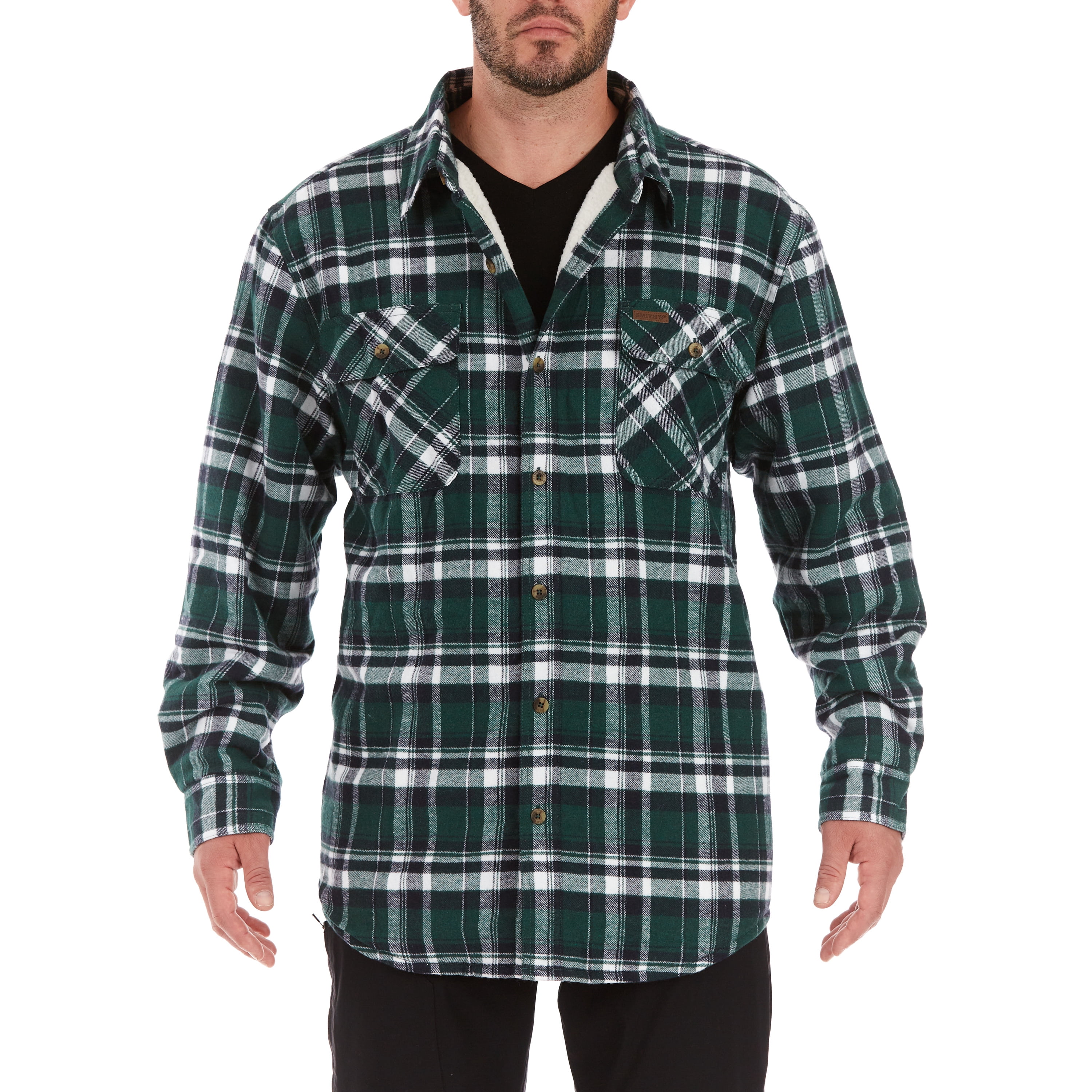 Smith's Workwear Sherpa-Lined Flannel 