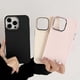 thumbnail image 4 of Funda de teléfono con parachoques de lente electrochapada para iPhone 14 Pro Max 13 12 11 15 16 Pro Max X XR XS Max 7 8 Cubierta trasera de silicona de color sólido, 4 of 5