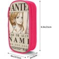 thumbnail image 4 of One Piece Nami Bounty D Trousse à Crayons Personnalisée Rose, 4 of 4