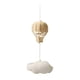 thumbnail image 1 of Móvil de bebé con globo aerostático de ratán para cuna, tejido con globos, decoración y adorno. 1 Nube, 1 of 9