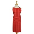thumbnail image 5 of DII Stripe Chef Apron Tango Red, 5 of 5
