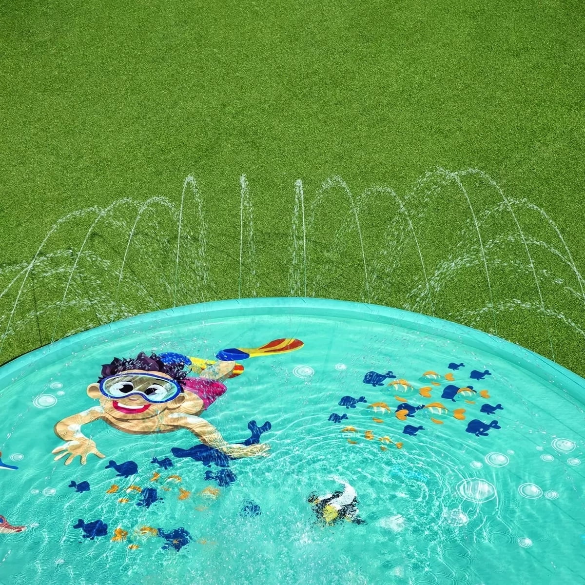 H2OGO! 11' Underwater Adventure Sprinkler Pad