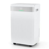Costway 54 Pints Dehumidifier with 3 Modes LED Display For Home 4500 Sq. ft Coverage Area