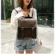 thumbnail image 4 of Mochila vintage, bolsa de cuero PU para mujer, mochila escolar de moda para niñas, bolsa de hombro para ocio, 4 of 5