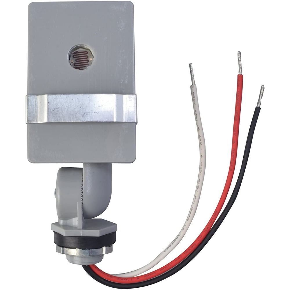 Woods Directional Dusk to Dawn Photo Control, 59411, Gray