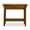 Russet Oak, variant on Bowery Hill Transitional Solid Ash Console Table in Slate Black