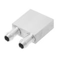 thumbnail image 2 of 30*30mm Primary Aluminum Water Cooling Block Heat Sink System For PC Laptop CPU, 2 of 15