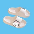 thumbnail image 7 of IVEYRTF Kids Slides Shoes Non Slip Thick Sole Casual Solid Color Home Slippers Bathroom Indoor Summer Comfort Breathable Slide Sandals, 7 of 7