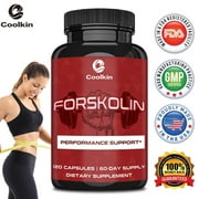 Coolkin Forskolin - with Coleus Forskohlii Extract - Weight Loss, Fat Burning, Suppress Appetite 120 Capsules