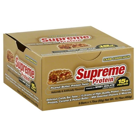 Europa Sports Prod. Supreme Protein Bar Carb Conscious Peanu