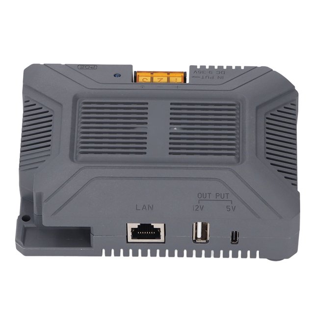 PoE Injector, Seamless Integration Boost GigE PoE Injector Surging Guard Fast Data Transfer 1000Mbps with SPX Cable Converter for Rectangular Satellite