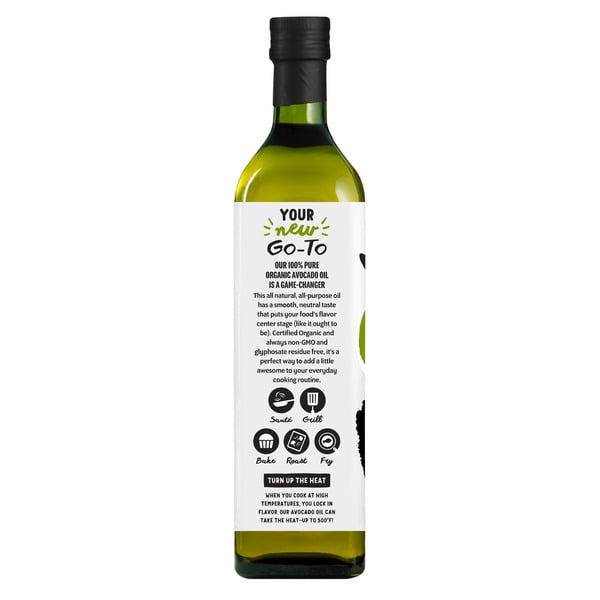 Chosen Foods 100% Pure Organic Avocado Oil, 1 L