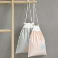 thumbnail image 2 of Phenofice 1Set Wet Clothes Bag Peva Waterproof with Drawstring for Travel 45.5 x 37Cm, 2 of 5