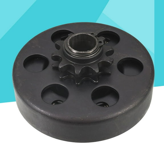 GOOHOCHY 19mm Centrifugal Automatic Clutch Sprocket 3/4" 10 Teeth 420 Chain for Gokart Karting Minibike ATV Parts Replacement (Black)