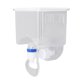 thumbnail image 5 of Tanque de condimento líquido montado en la pared, botellas de condimento de gran capacidad, dispensador de aceite y vinagre, contenedores de almacenamiento, color blanco, 5 of 14